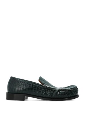 Leather loafers