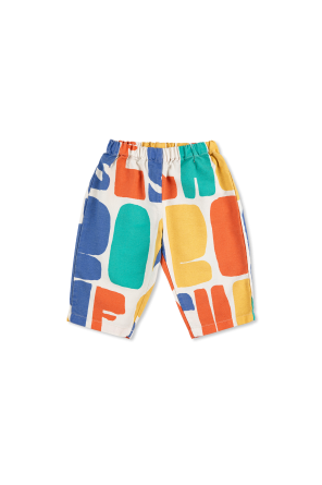 Printed trousers